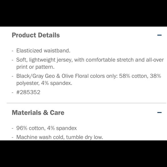 SOLD Old Navy Floral Leggings - Picture 3 of 3